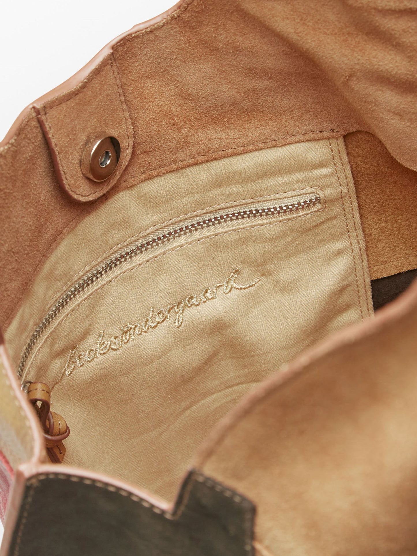 Suede Danita Patch Bag OneSize BeckSöndergaard.no