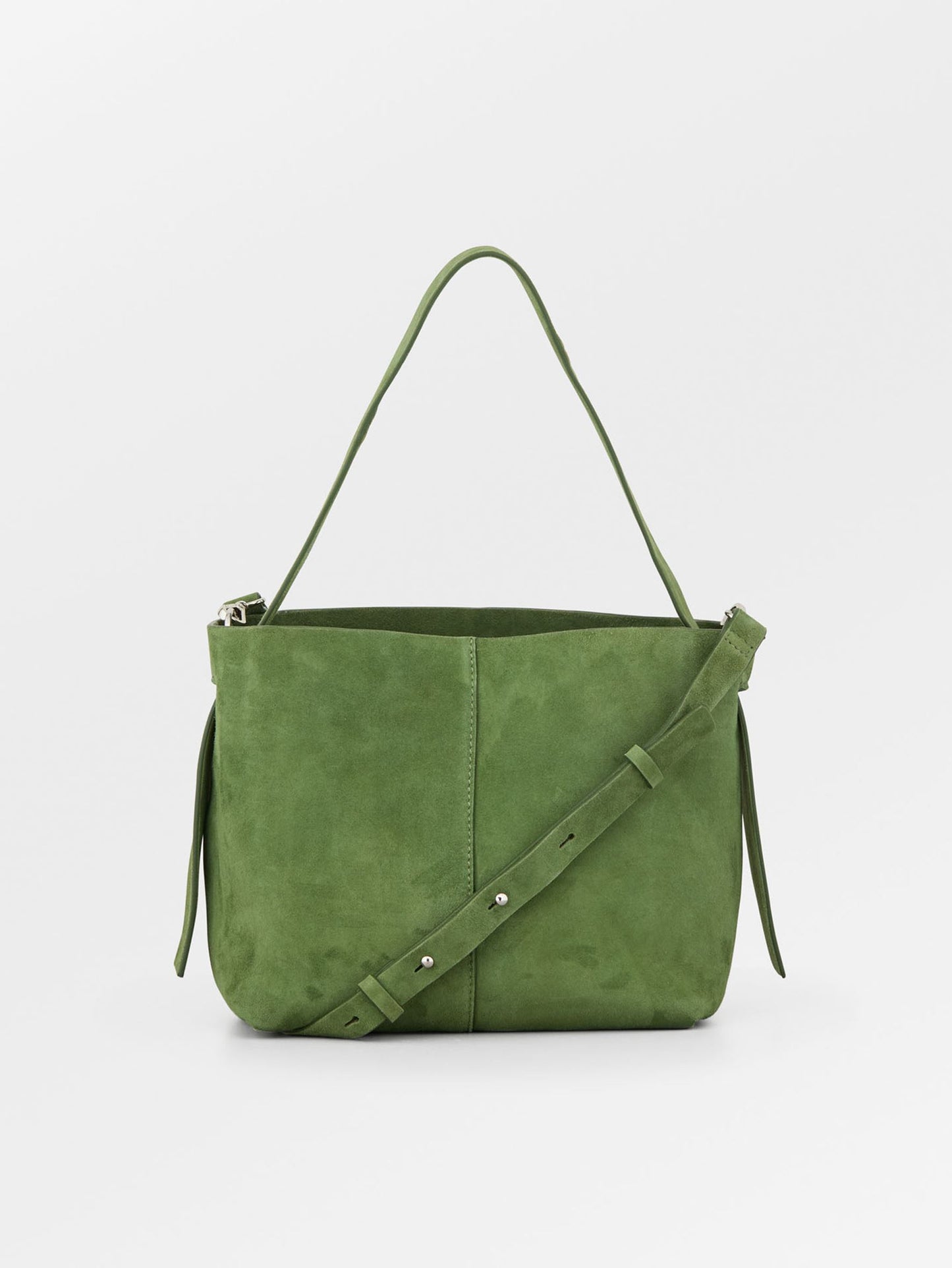 Becksöndergaard, Suede Fraya Small Bag - Banana Palm Green, onesize