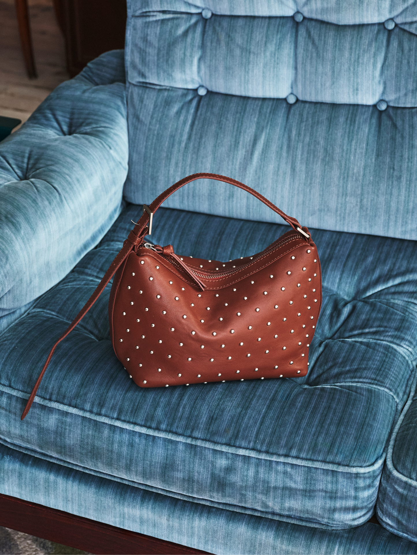 Nappa Stud Ginni Small Bag OneSize BeckSöndergaard.no