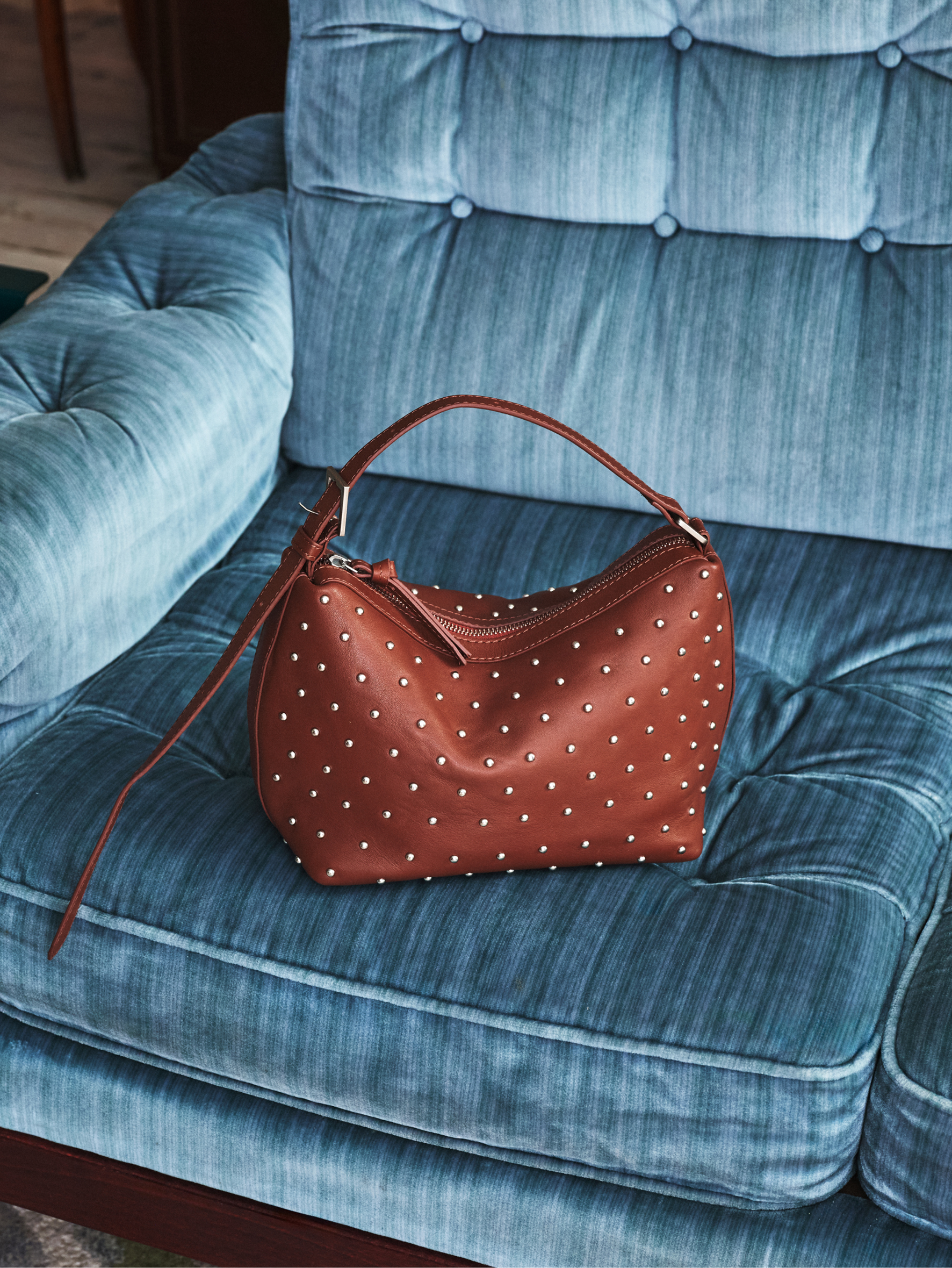 Nappa Stud Ginni Small Bag OneSize BeckSöndergaard.no