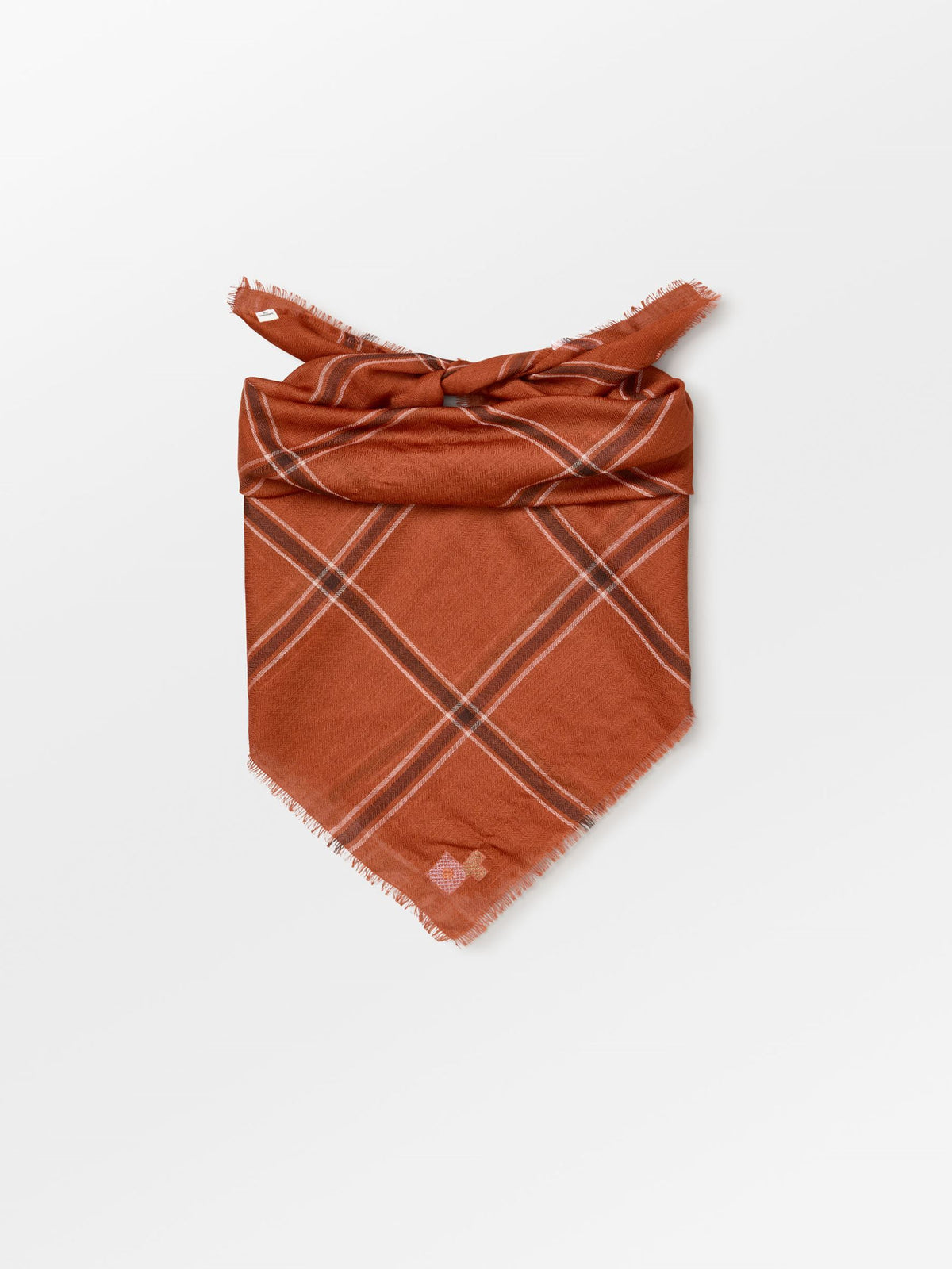 Becksöndergaard, Gridwyn Woo Scarf - Tile Brown, onesize