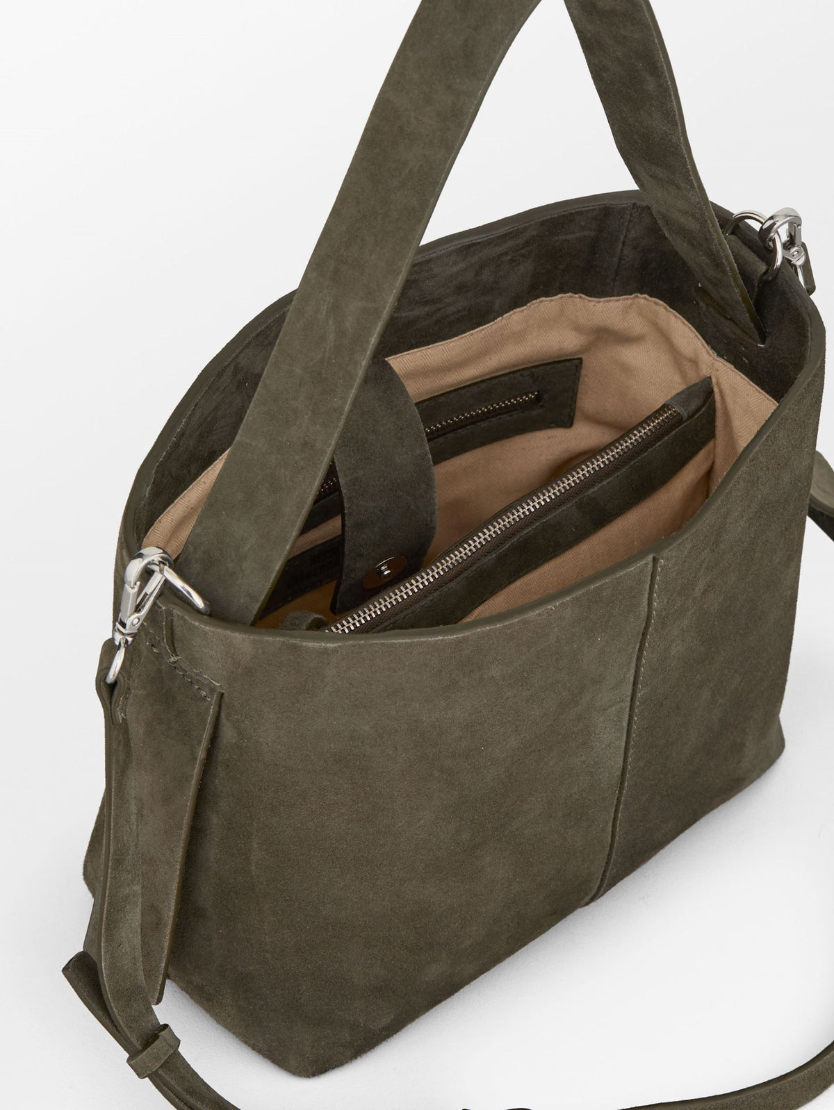 Suede Fraya Small Bag OneSize BeckSöndergaard.no