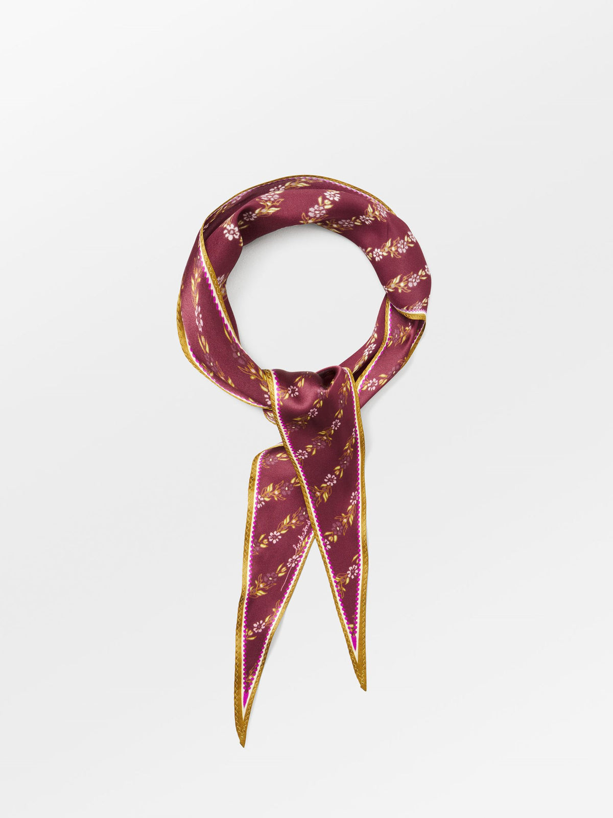 Becksöndergaard, Minuit Diamond Scarf - Zinfandel Burgundy, scarves, scarves