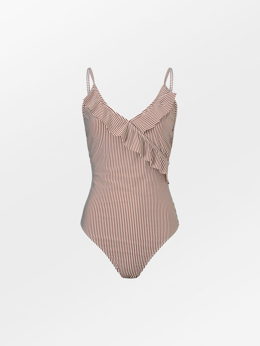 Striba Bly Frill Swimsuit Clothing BeckSöndergaard.no