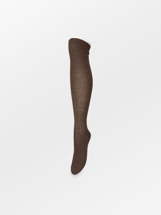 Scallop Knee Sock Socks BeckSöndergaard.no