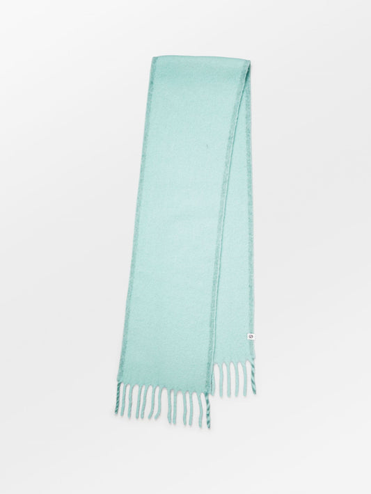 Solid Yuta Scarf - Turquoise OneSize BeckSöndergaard.no