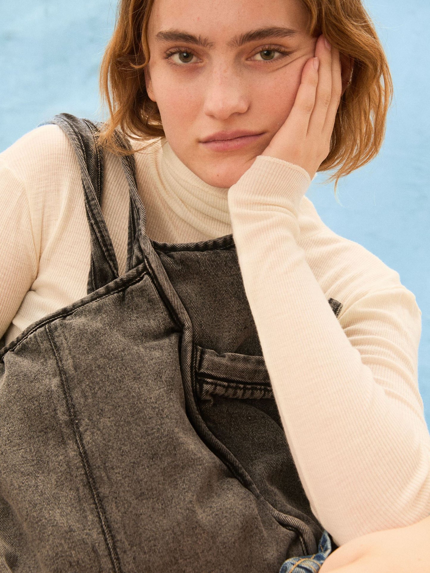 Washed Denima Laurel Bag OneSize BeckSöndergaard.no