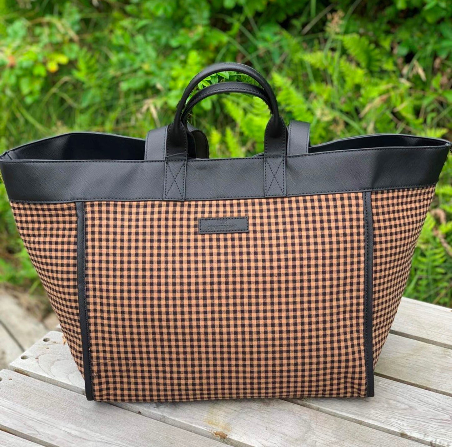 Gingham Lily Bag OneSize   BeckSöndergaard.no