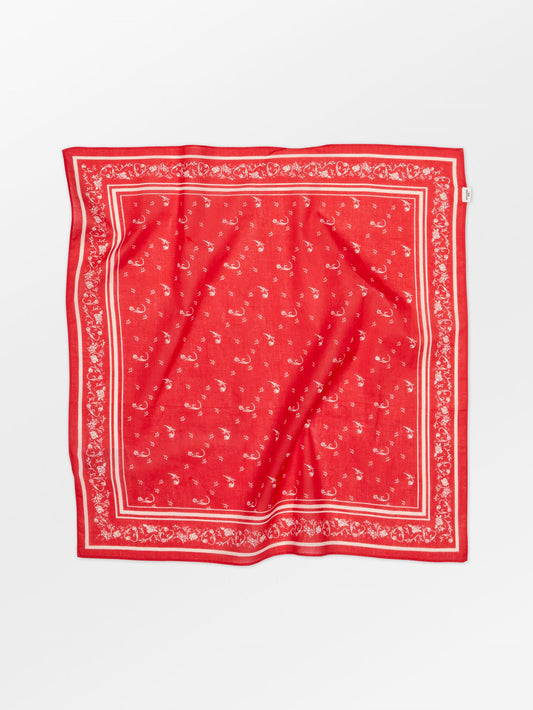 Becksöndergaard, Tulipa Cotta Scarf - Pompeian Red, scarves, scarves