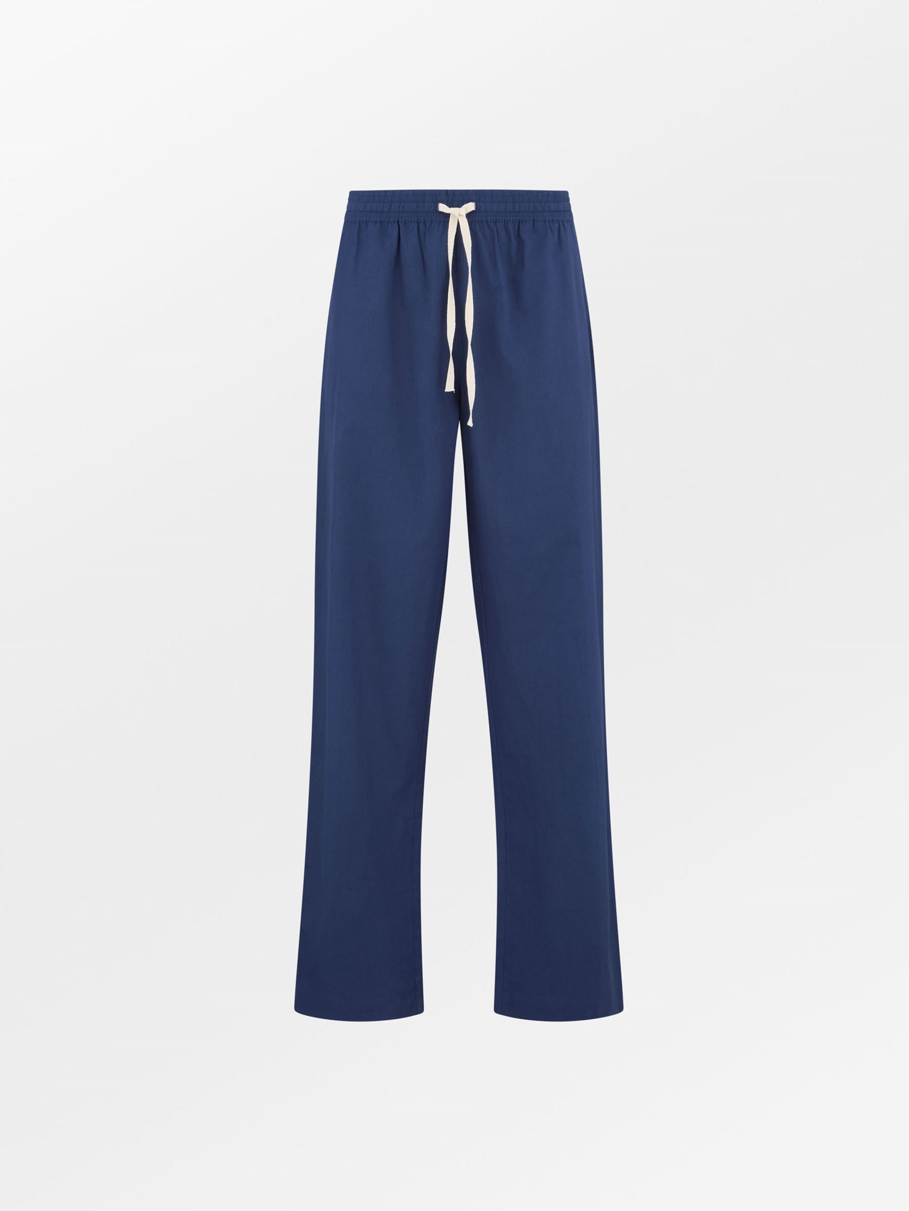 Becksöndergaard, Scallop Pyjamas Pants - Navy Blue, homewear, homewear