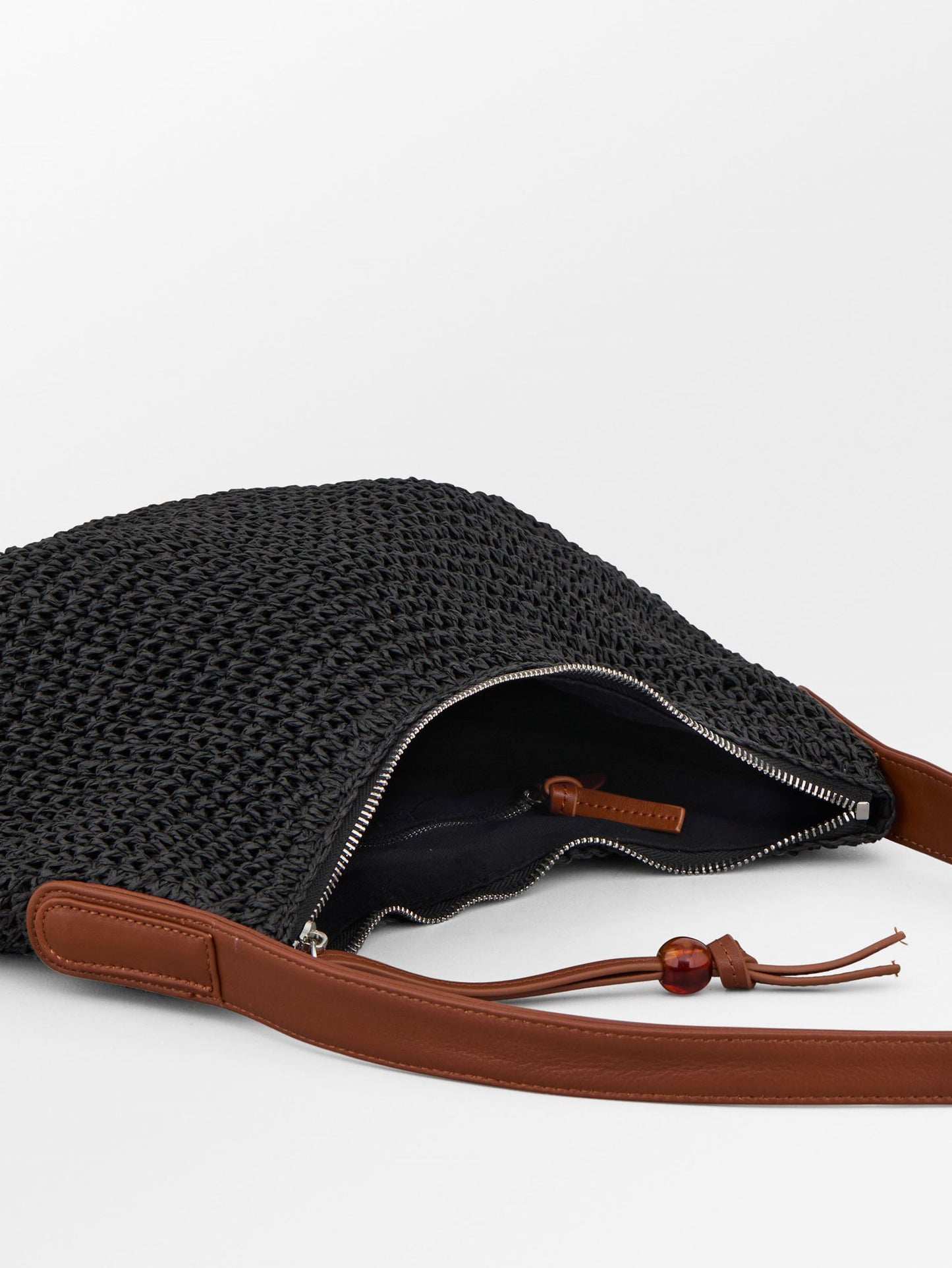 Becksöndergaard, Paper Straw Ariya Bag - Black, archive, archive