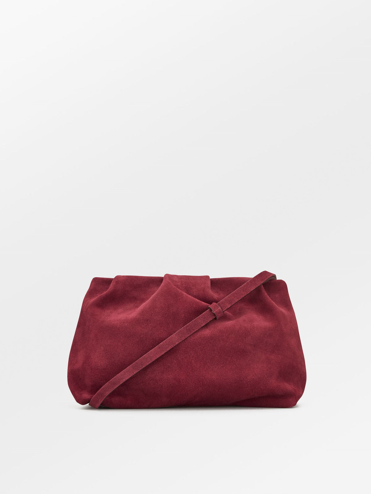 Becksöndergaard, Suede Small Clutch Bag - Rosewood, onesize
