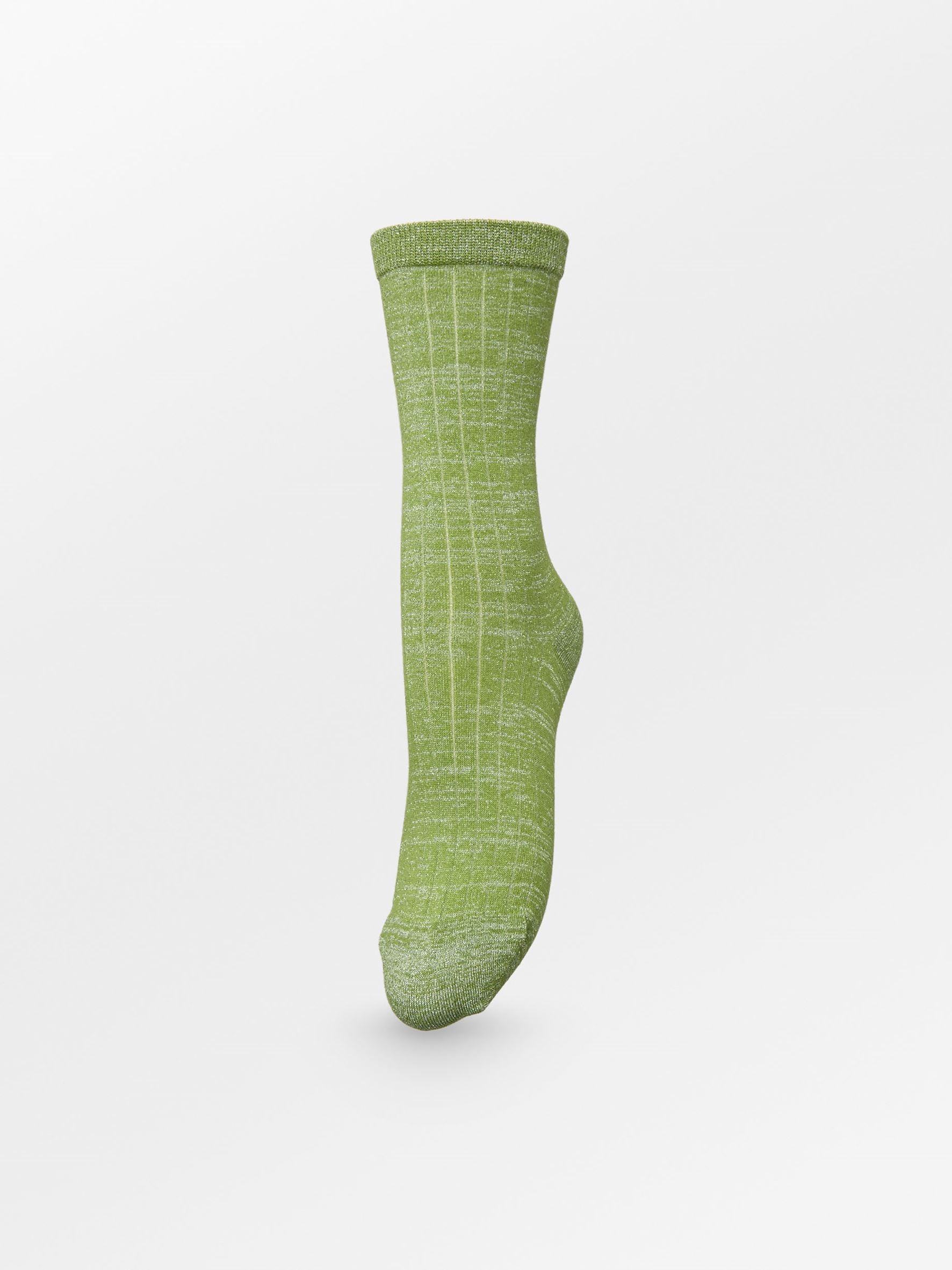 Rib Glitter Sock Socks BeckSöndergaard.no