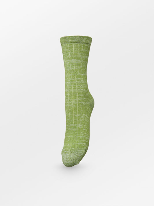 Rib Glitter Sock Socks BeckSöndergaard.no