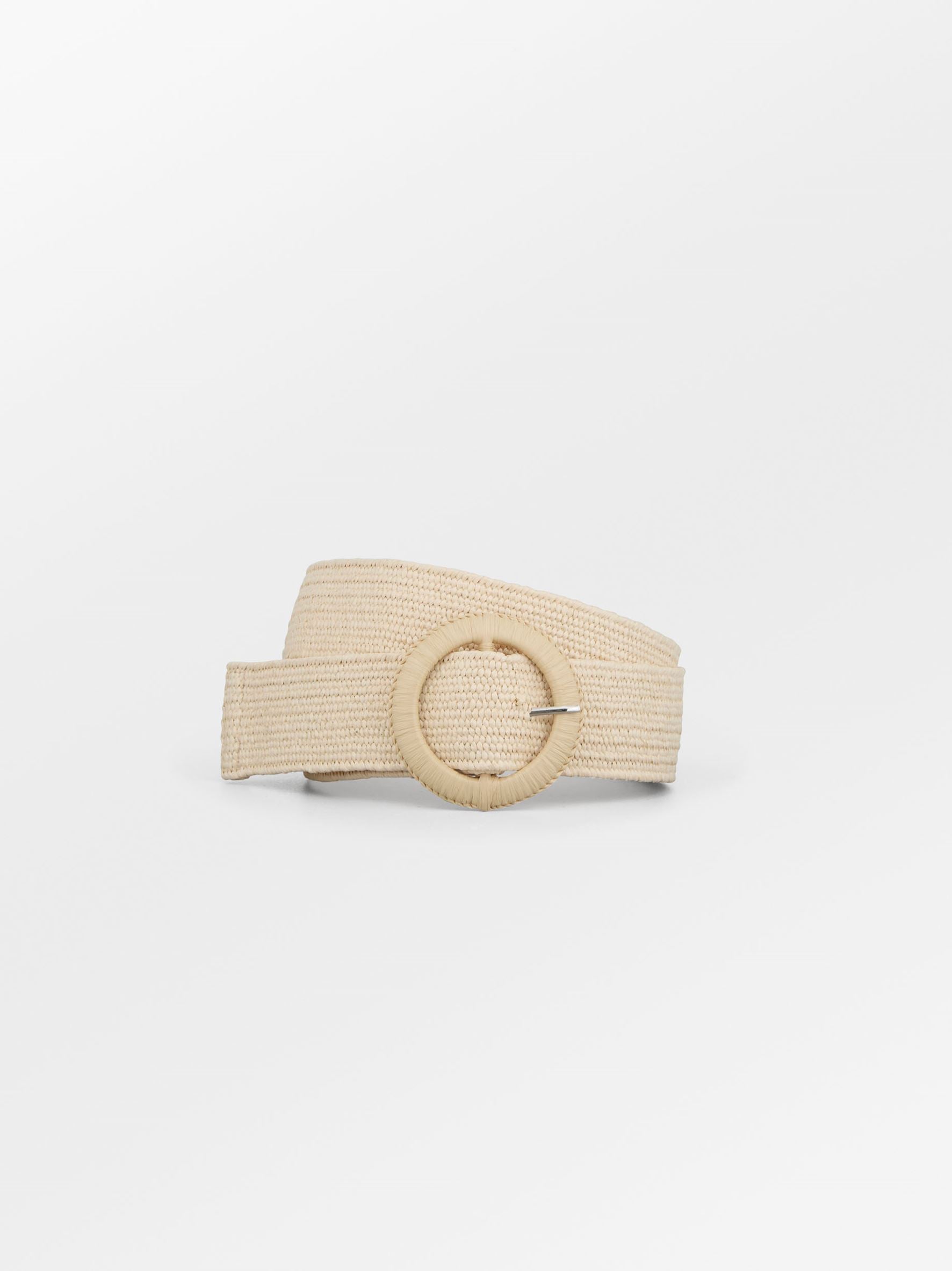 Becksöndergaard, Wide Zia Belt - Nature, accessories, accessories