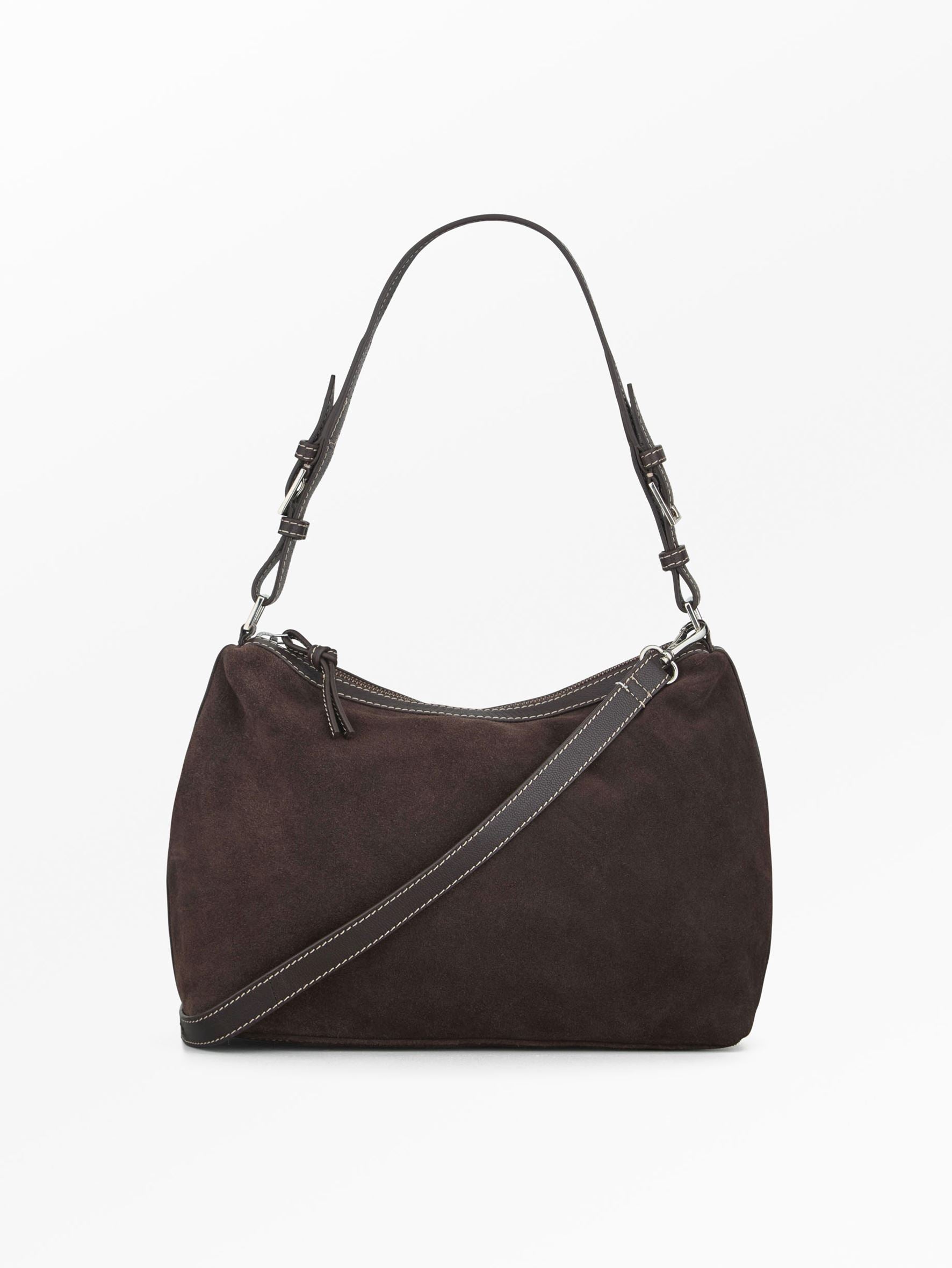 Suede Ginni Medium Bag OneSize BeckSöndergaard.no