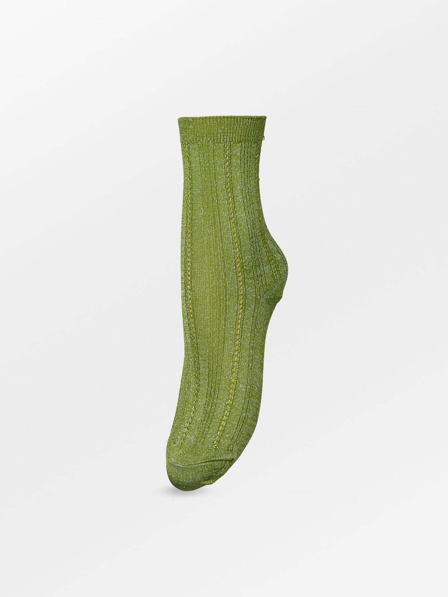 Becksöndergaard, Glitter Drake Sock - Piquant Green, socks, socks, noos, black week, black week, noos