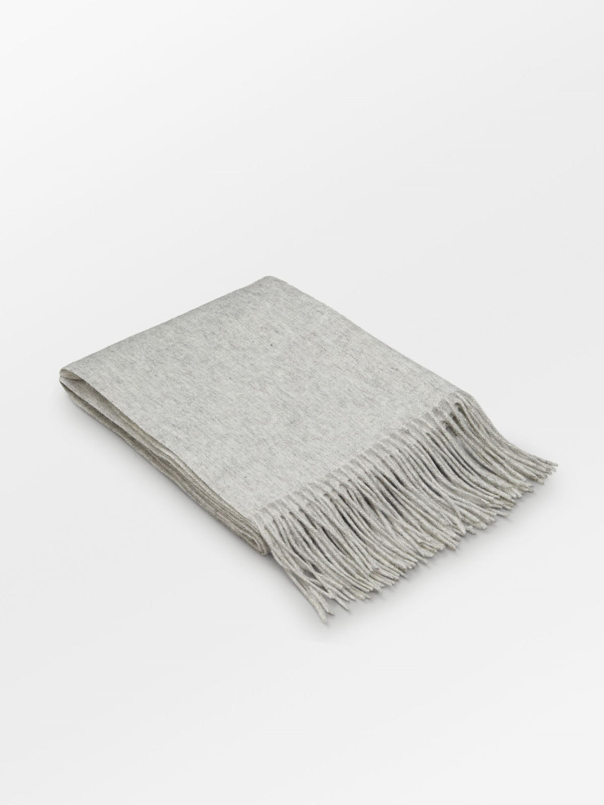 Crystal Edition Wool Scarf - Light Grey OneSize BeckSöndergaard.no