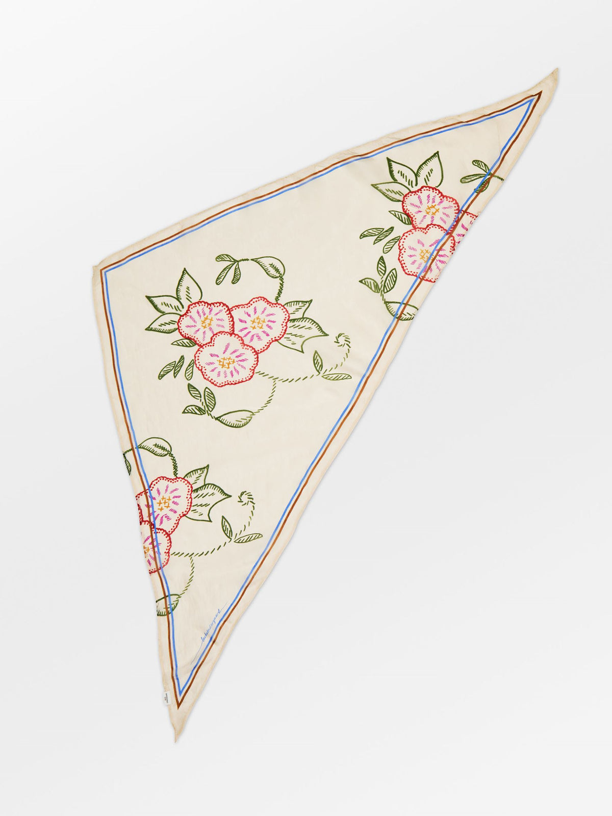 Becksöndergaard, Efloria Triangle Taby Scarf - Birch White, scarves, scarves