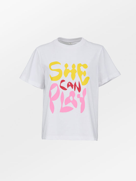 She Can Play T-shirt Clothing BeckSöndergaard.no