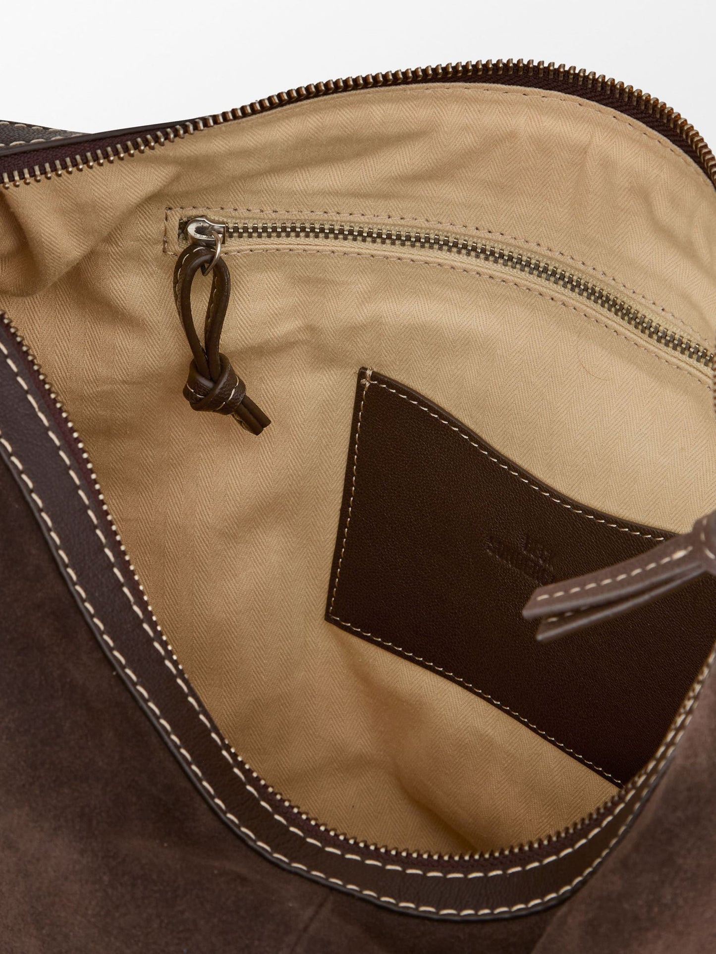 Suede Ginni Large Bag OneSize BeckSöndergaard.no