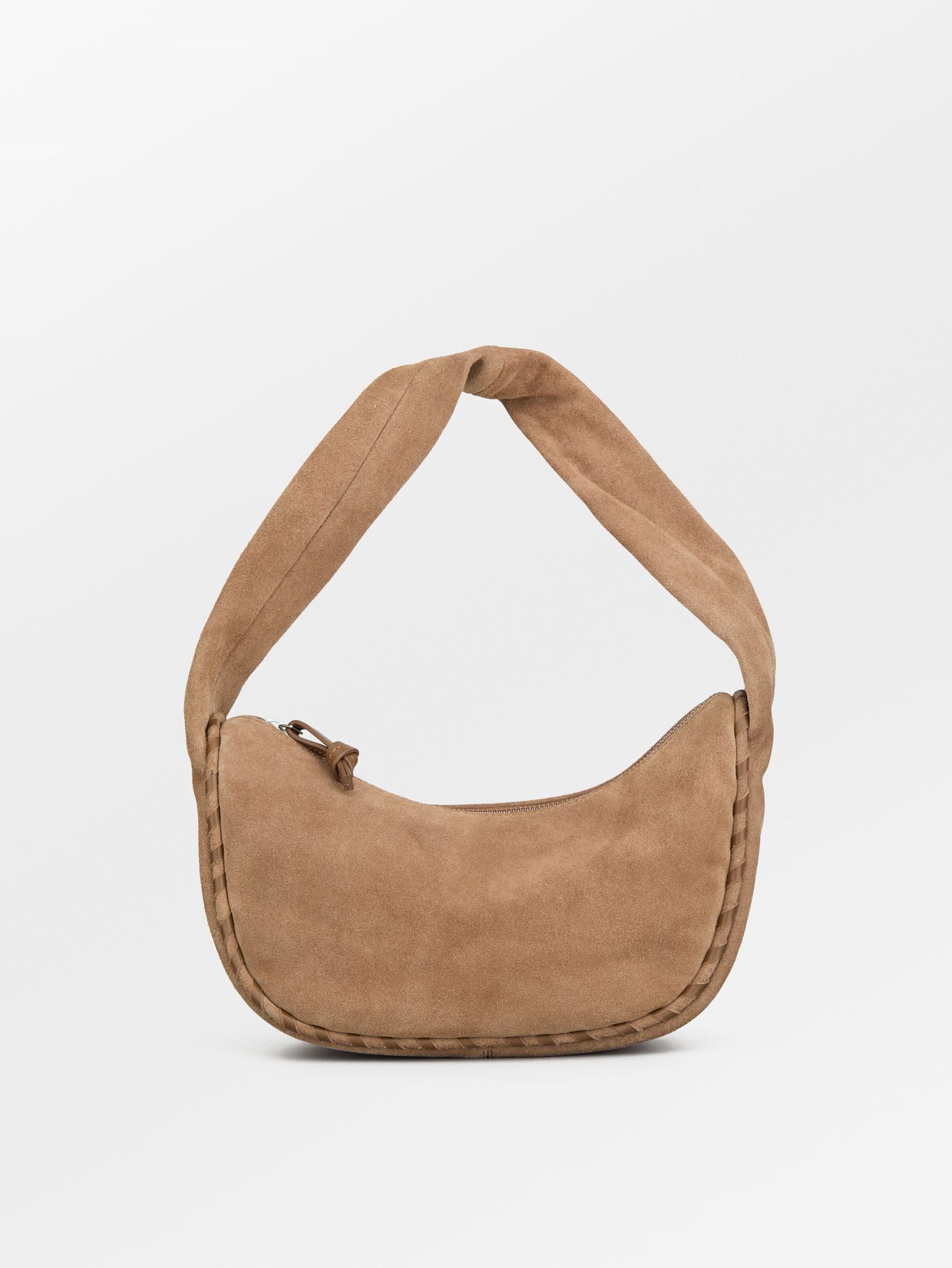 Suede Veg Talia Bag - Hazel Brown OneSize BeckSöndergaard.no