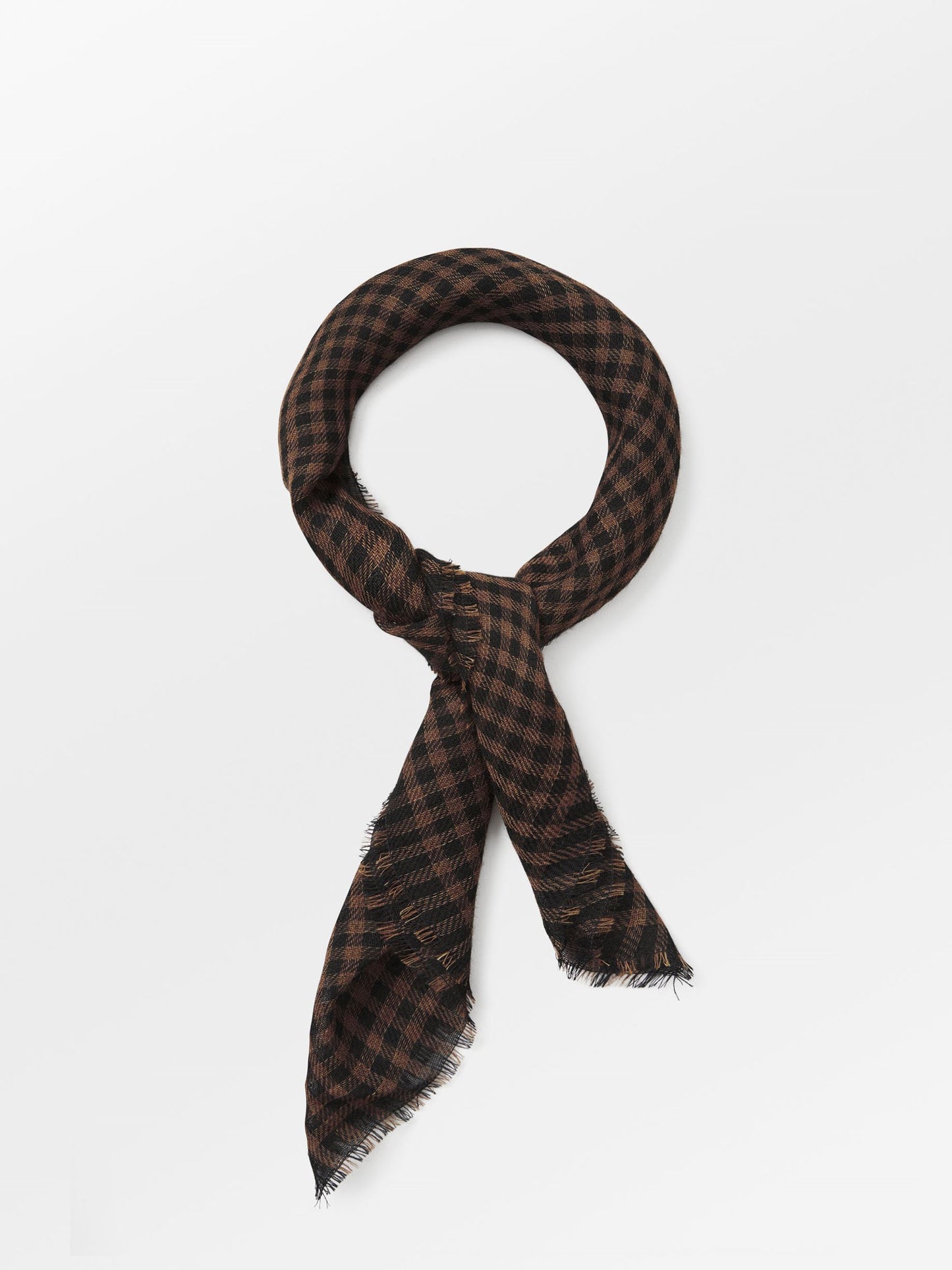 Gingham Wica Scarf OneSize BeckSöndergaard.no
