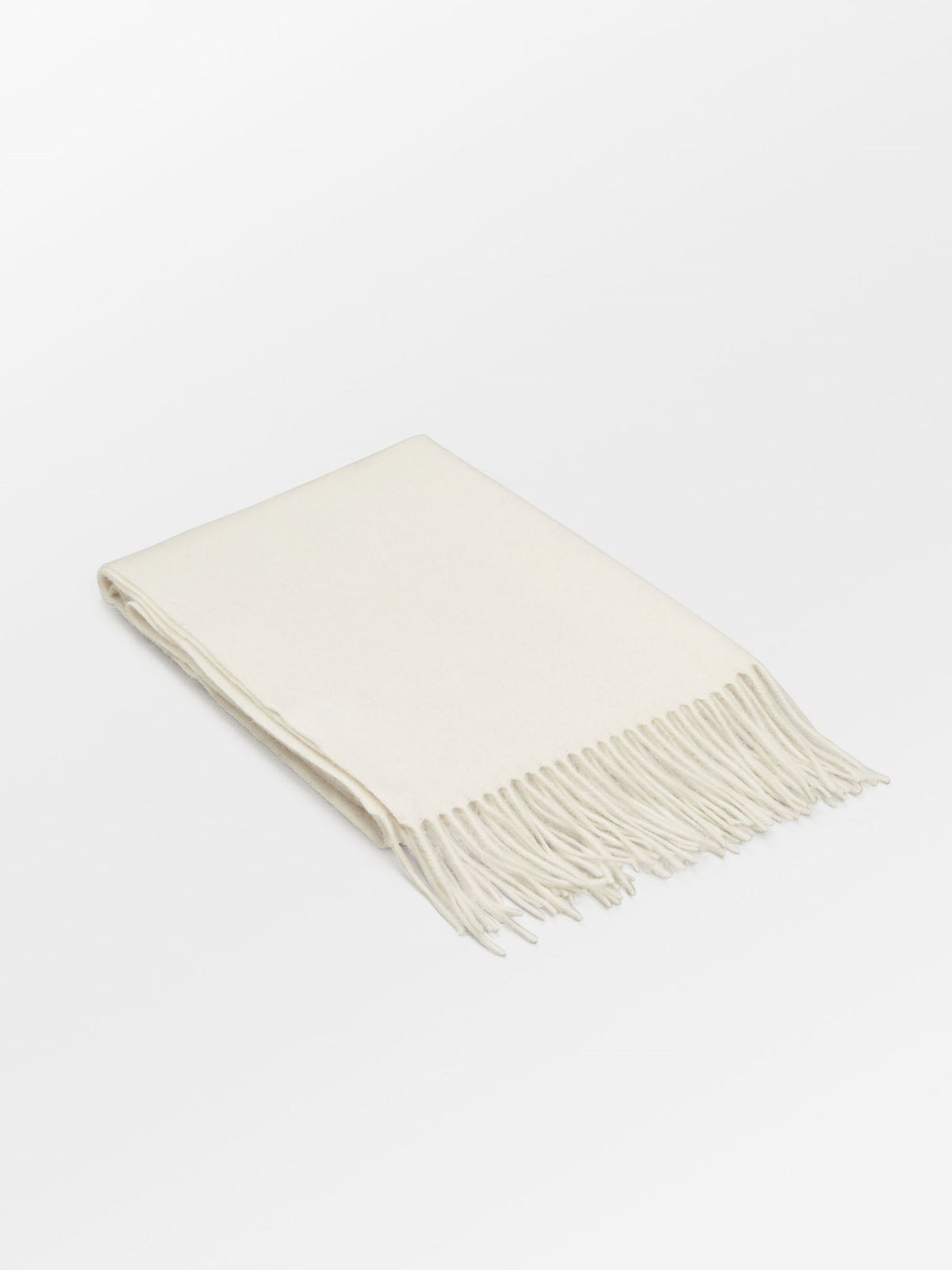 Crystal Edition Wool Scarf - Off White OneSize BeckSöndergaard.no