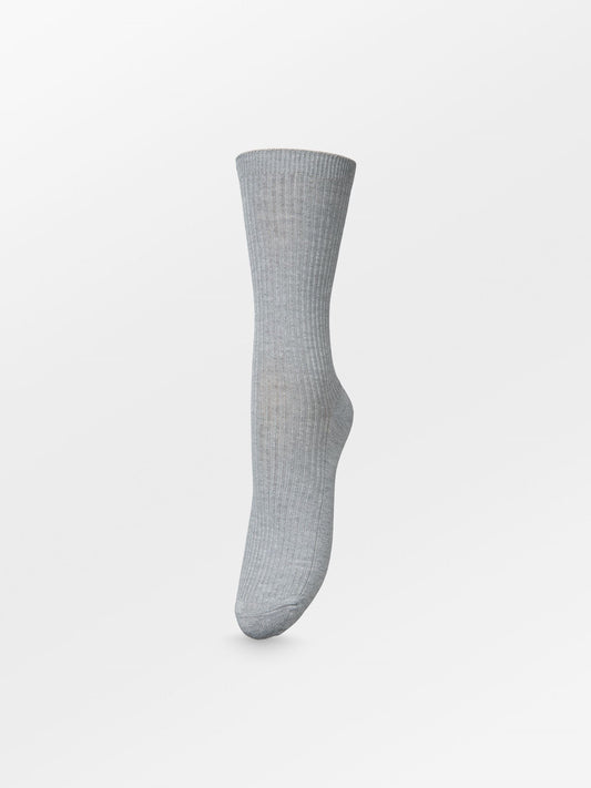 Telma Solid Sock - Grey Socks   BeckSöndergaard.no