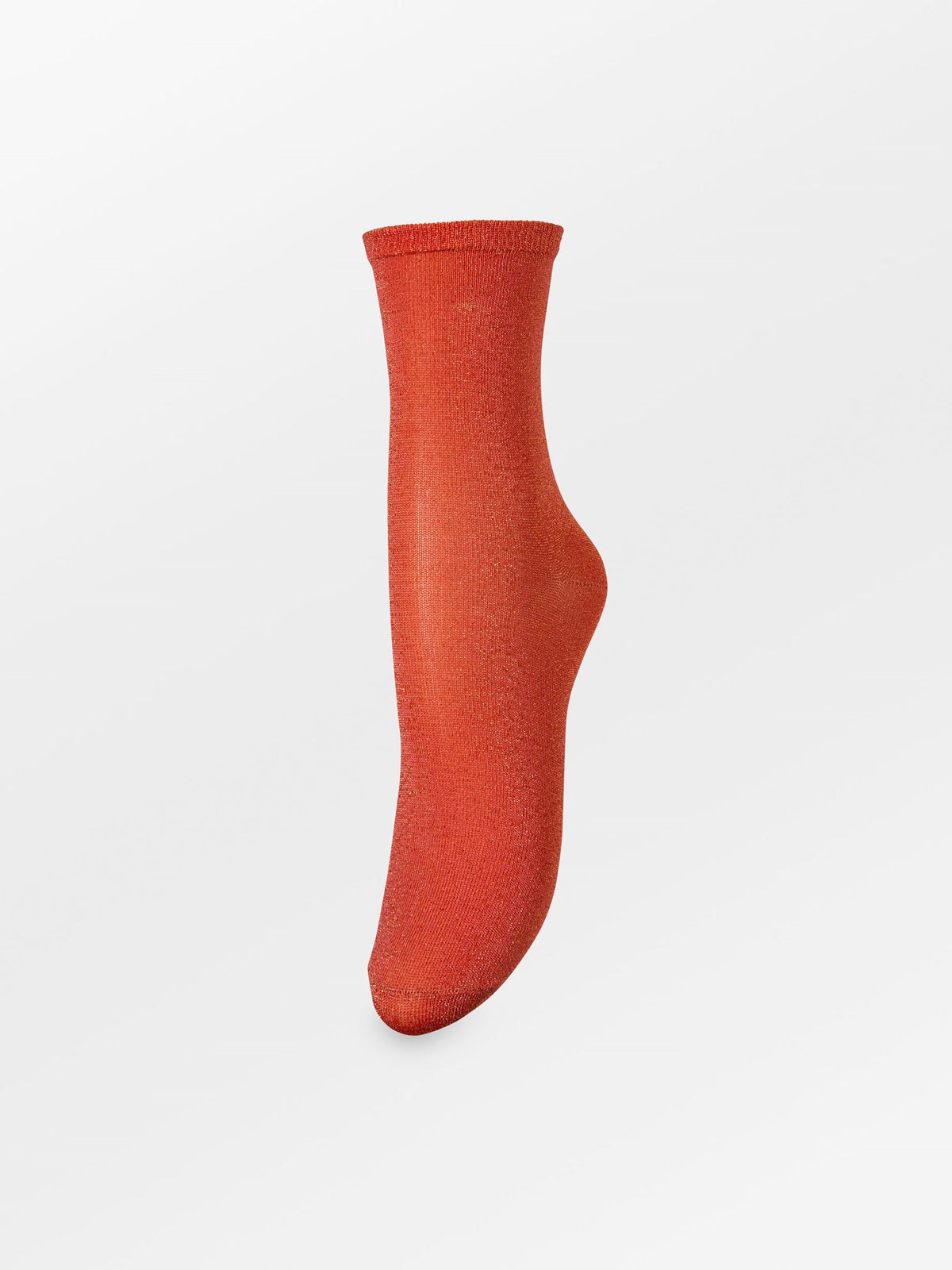 Becksöndergaard, Dani Solid Lux Sock - Clay Orange, socks