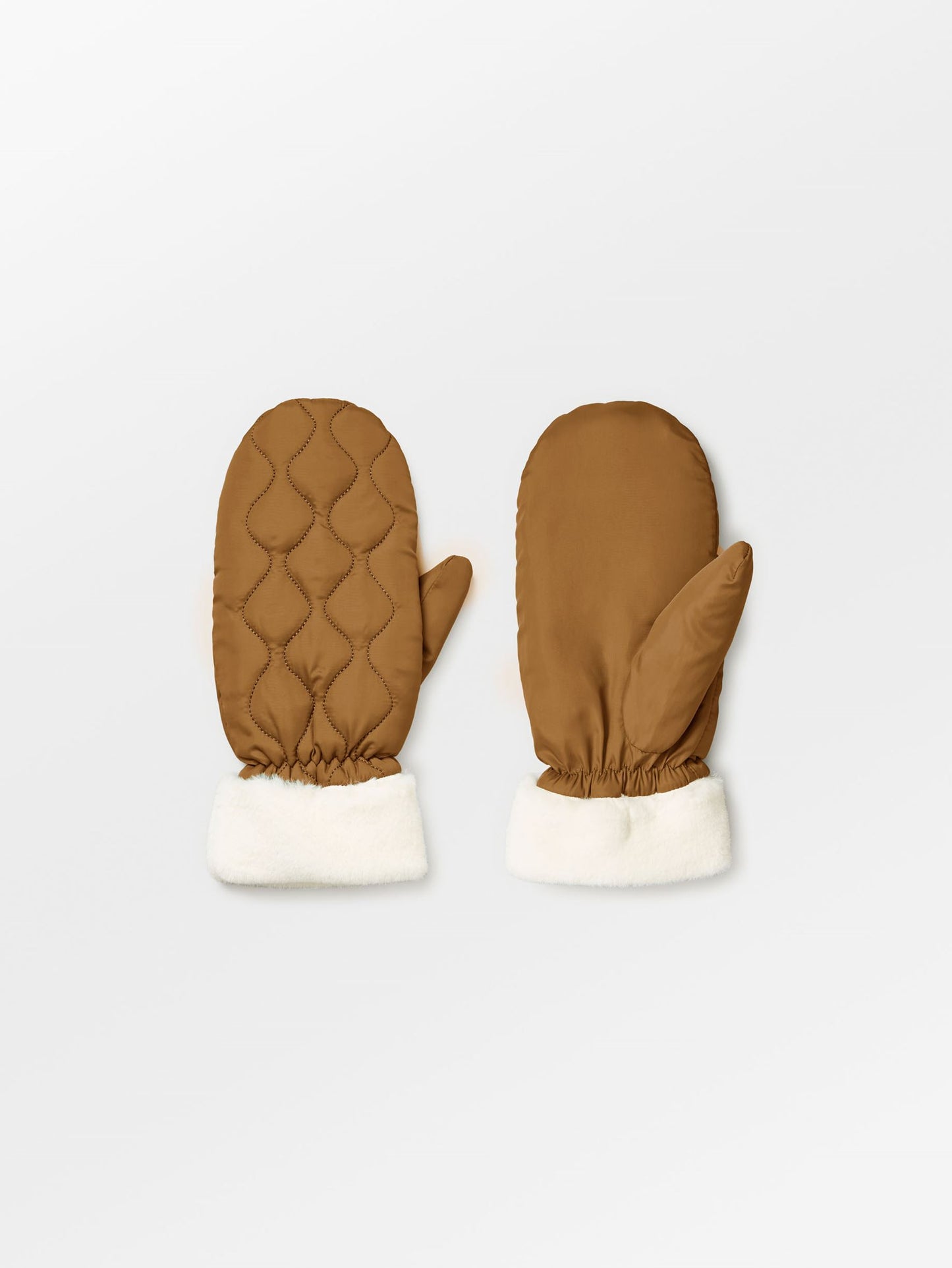 Makara Puff Mittens - Brown Clothing   BeckSöndergaard.no