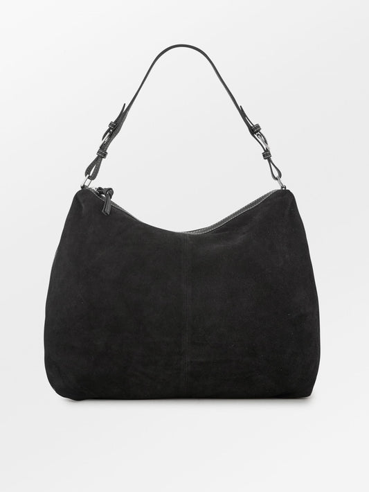 Becksöndergaard, Suede Ginni Large Bag - Black, bags, bags, bags, bags, bags, gifts, gifts, gifts, black week, black week