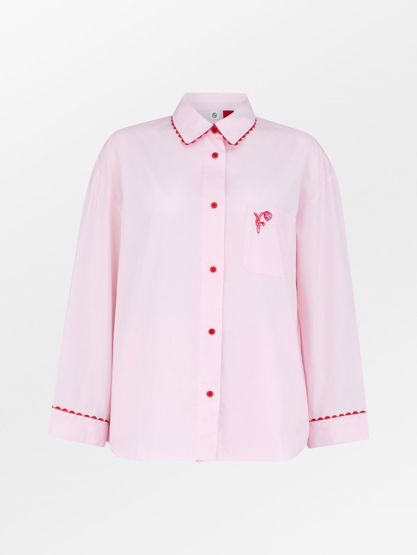 Scallop Pyjamas Shirt Clothing BeckSöndergaard.no
