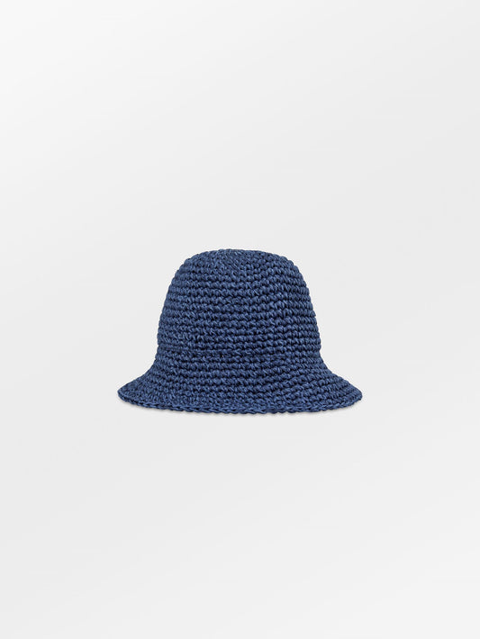 Becksöndergaard, Strawchet Saverina Straw Hat - Vintage Indigo Blue, accessories, sale, sale, accessories