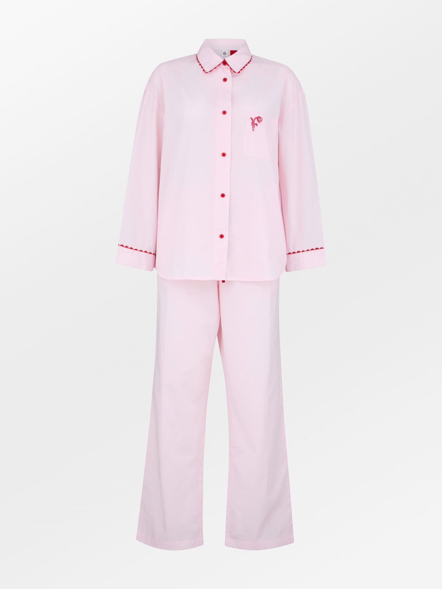 Scallop Pyjamas Shirt Clothing BeckSöndergaard.no