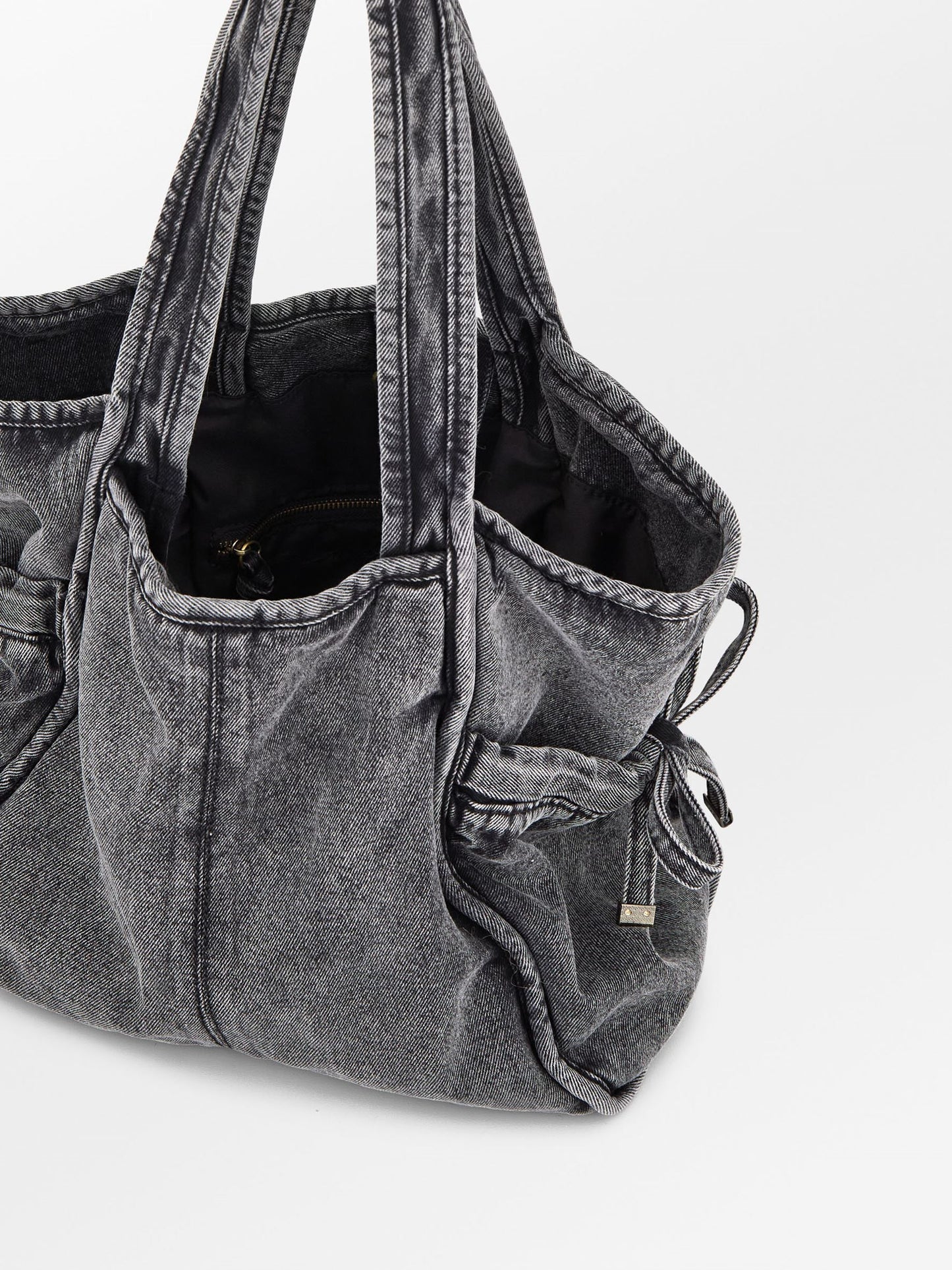 Washed Denima Laurel Bag OneSize BeckSöndergaard.no