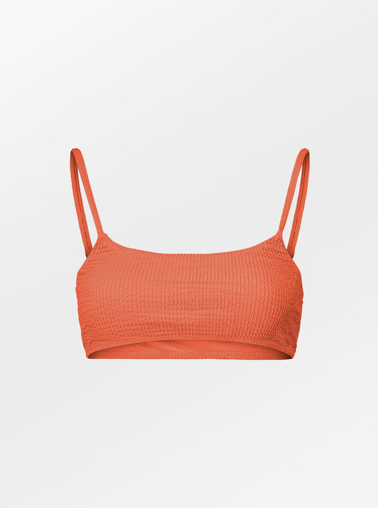 Becksöndergaard, Audny Ezra Bikini Top - Coral, struct - slet produkter