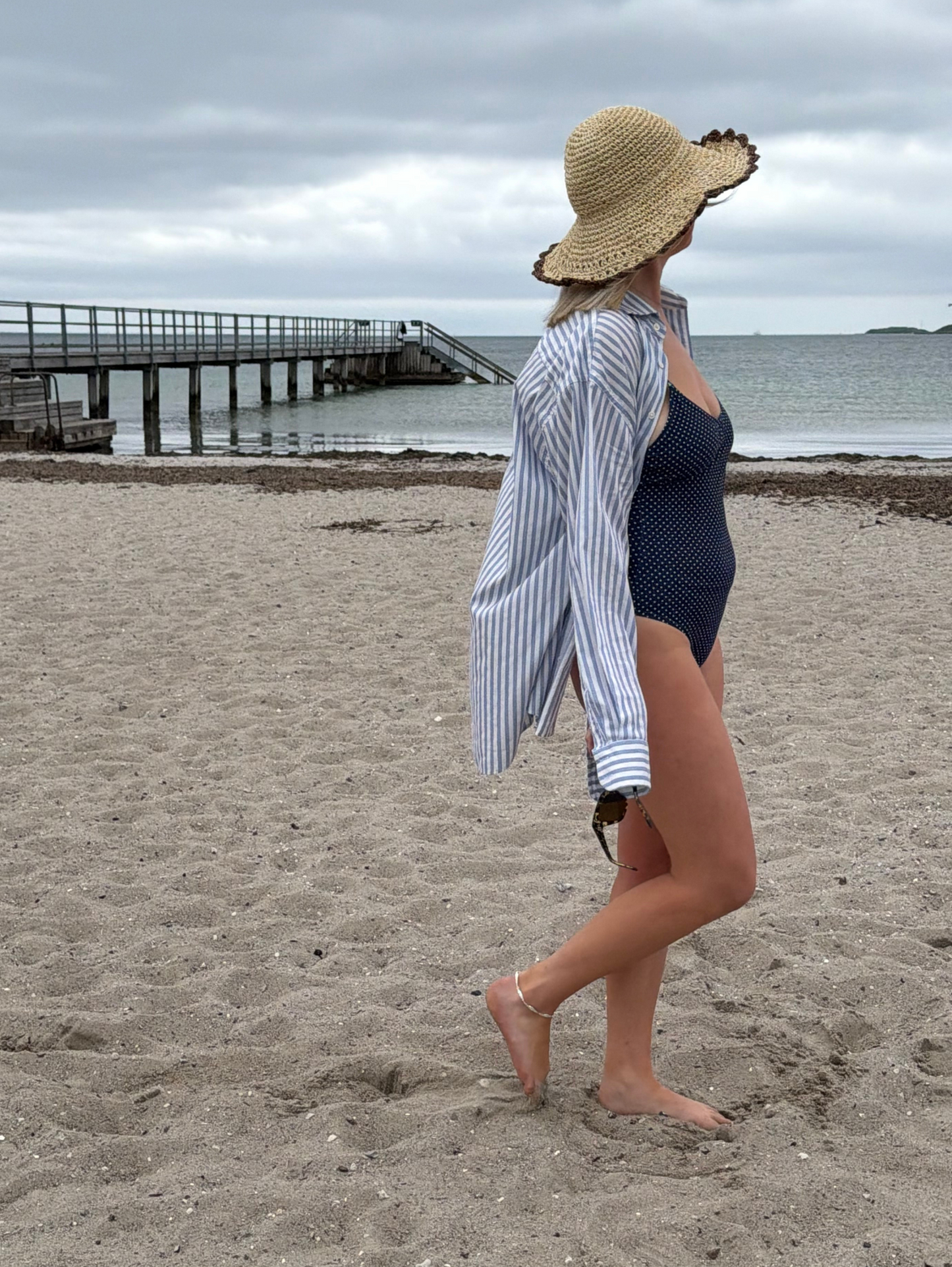 Polka Dot Bea Swimsuit Clothing BeckSöndergaard.no