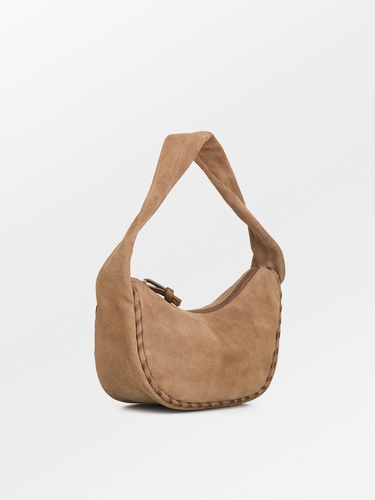 Suede Veg Talia Bag - Hazel Brown OneSize BeckSöndergaard.no