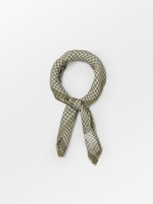 Gingham Wica Scarf OneSize BeckSöndergaard.no