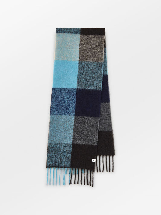 Becksöndergaard, Checkavanna Scarf - Topiary Green, scarves, archive, scarves, archive, scarves, black week, black week