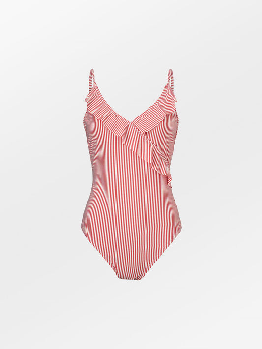 Striba Bly Frill Swimsuit Clothing   BeckSöndergaard.no