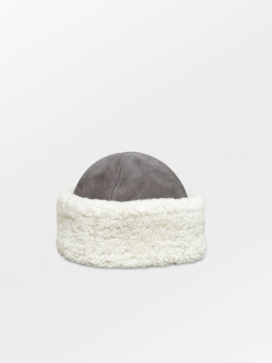 Becksöndergaard, Dora Shearling Hat - Turbulence Gray, accessories, accessories, winter accessories, accessories, winter accessories