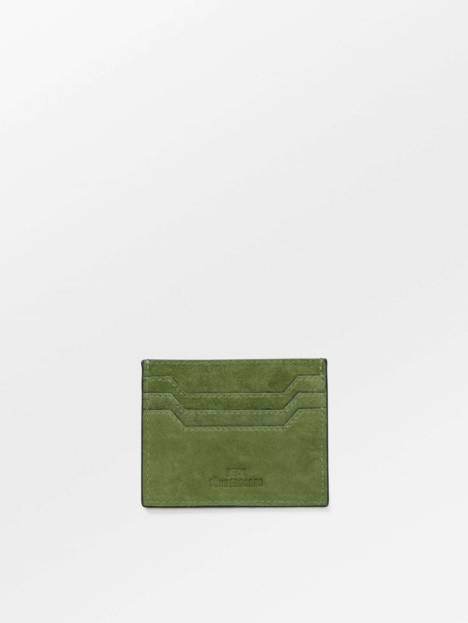 Suede Card Holder OneSize BeckSöndergaard.no