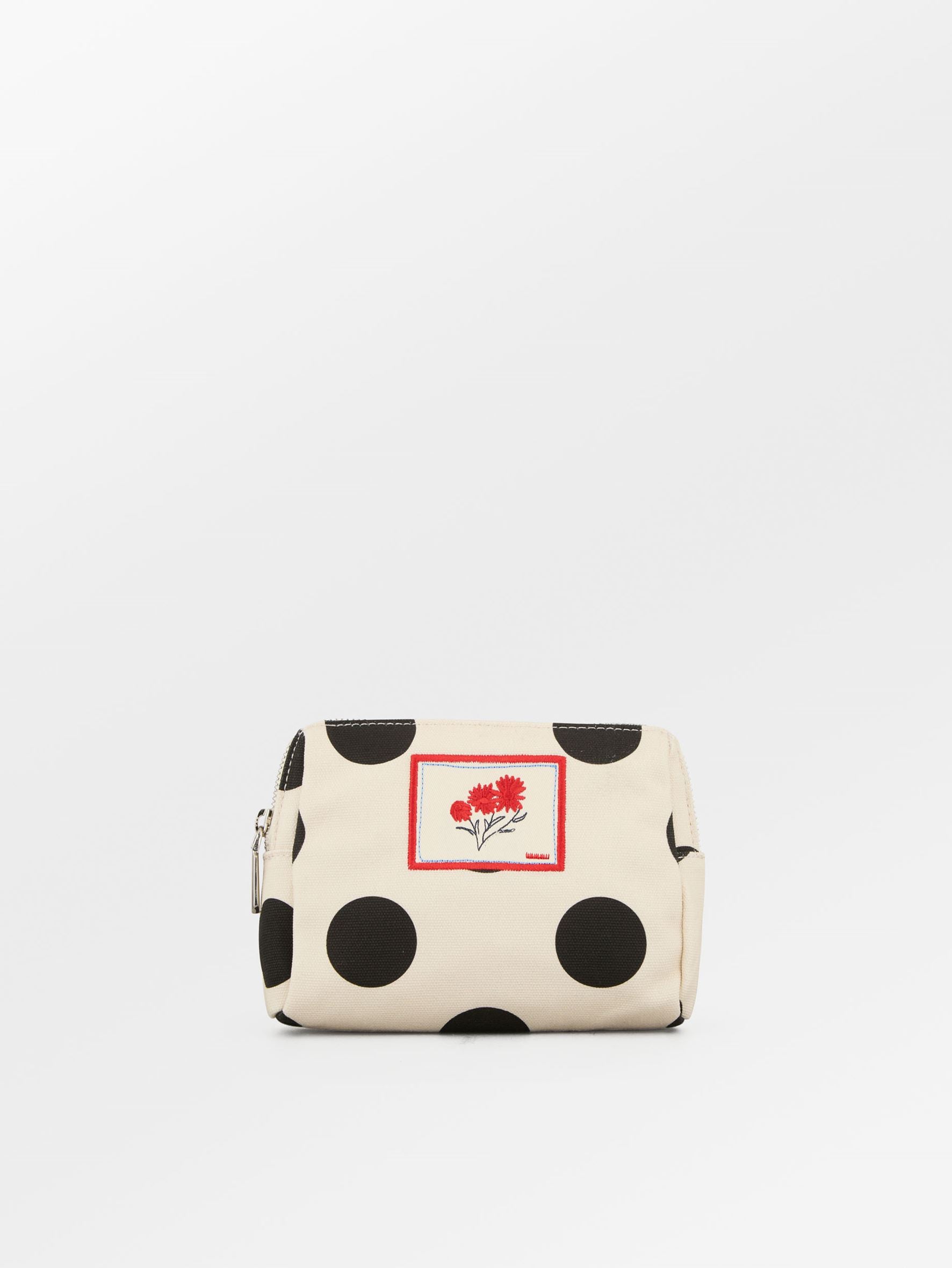 Maxi Polka Canvas Pouch Bag OneSize BeckSöndergaard.no