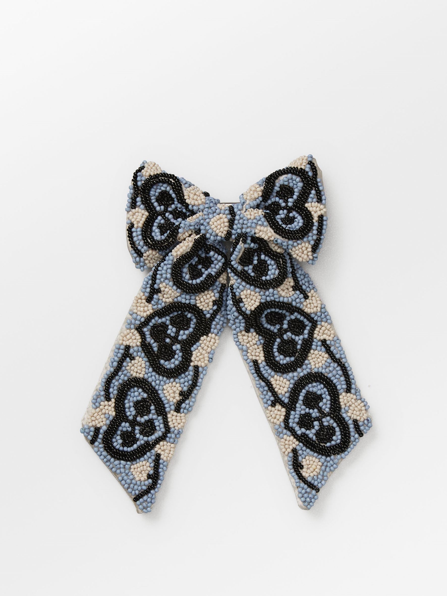 Hearty Beaded Bow Clip OneSize BeckSöndergaard.no