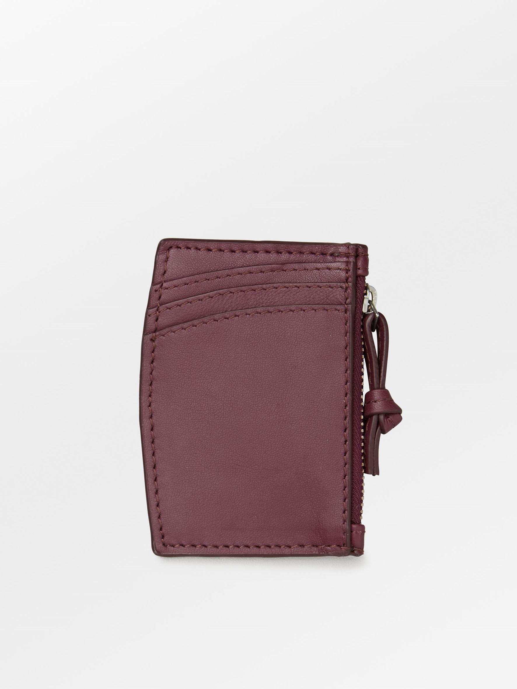 Nappa Zip Card Holder OneSize BeckSöndergaard.no
