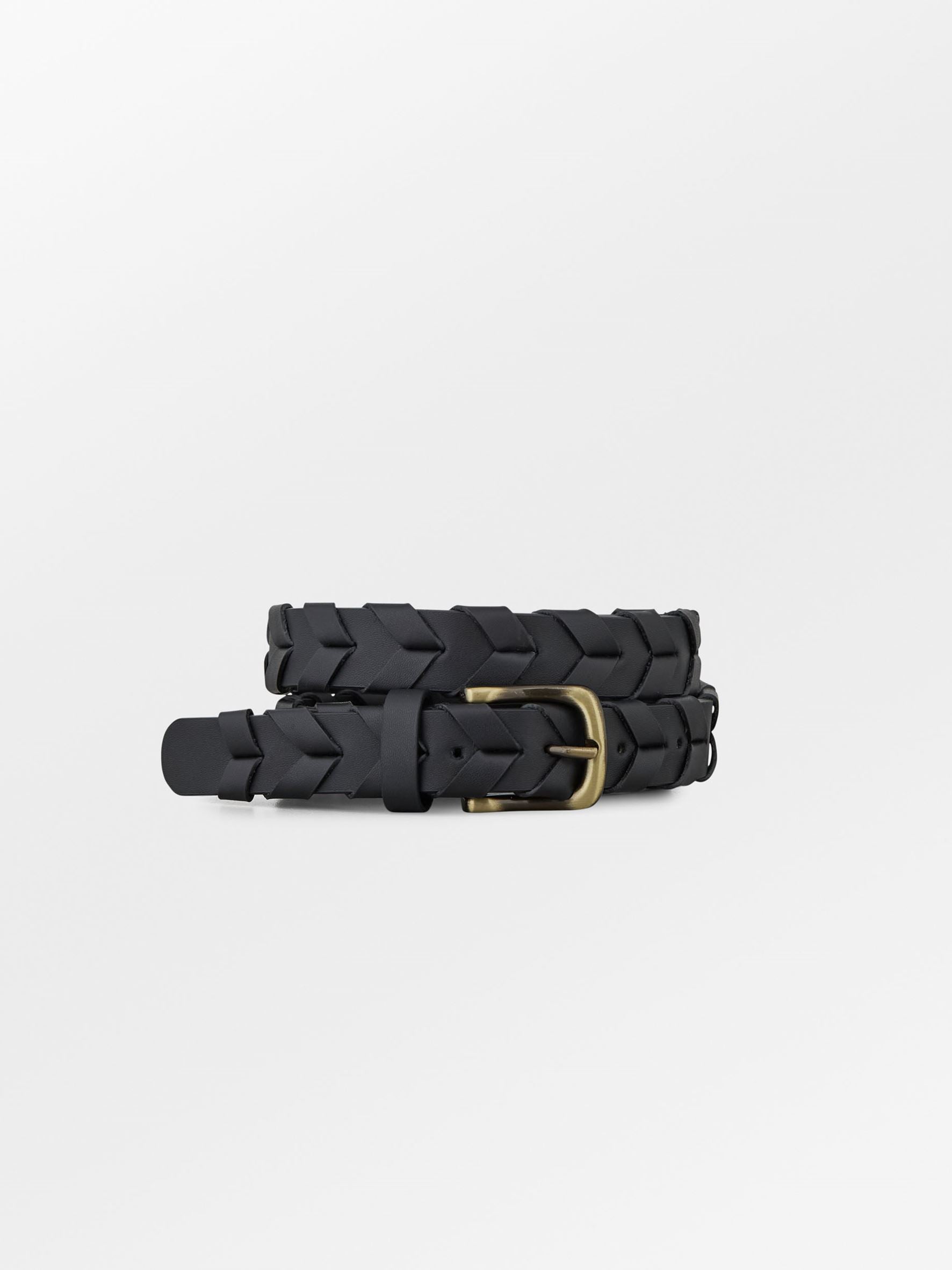 Braided Lena Leather Belt Clothing BeckSöndergaard.no