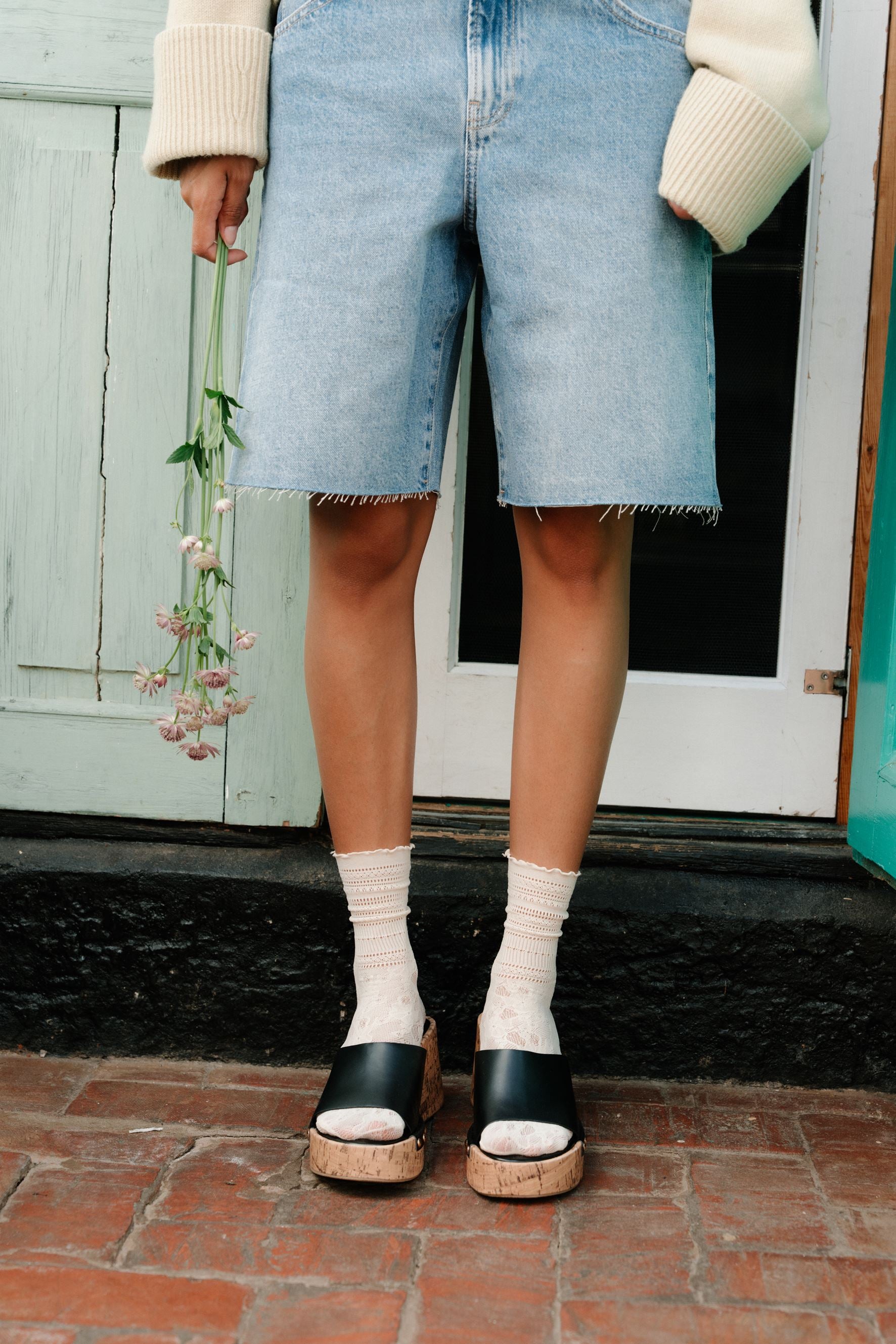 Bloom Lace Sock OneSize BeckSöndergaard.no