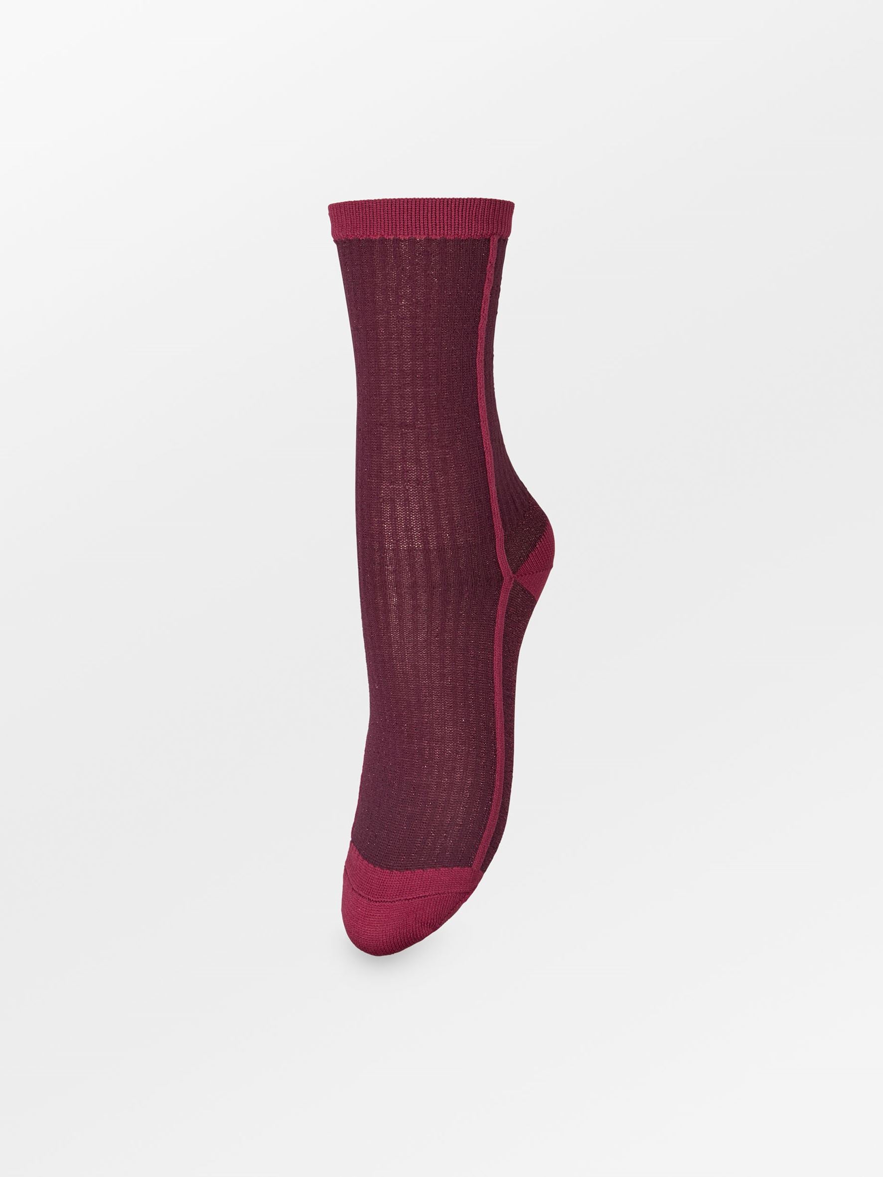 Stripy Glitter Sock Socks BeckSöndergaard.no